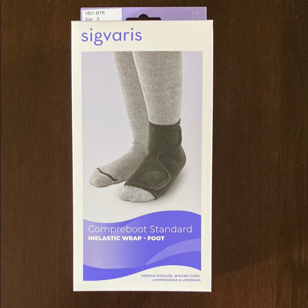 Sigvaris Compreboot Standard Foot Wrap - Size Small Regular
